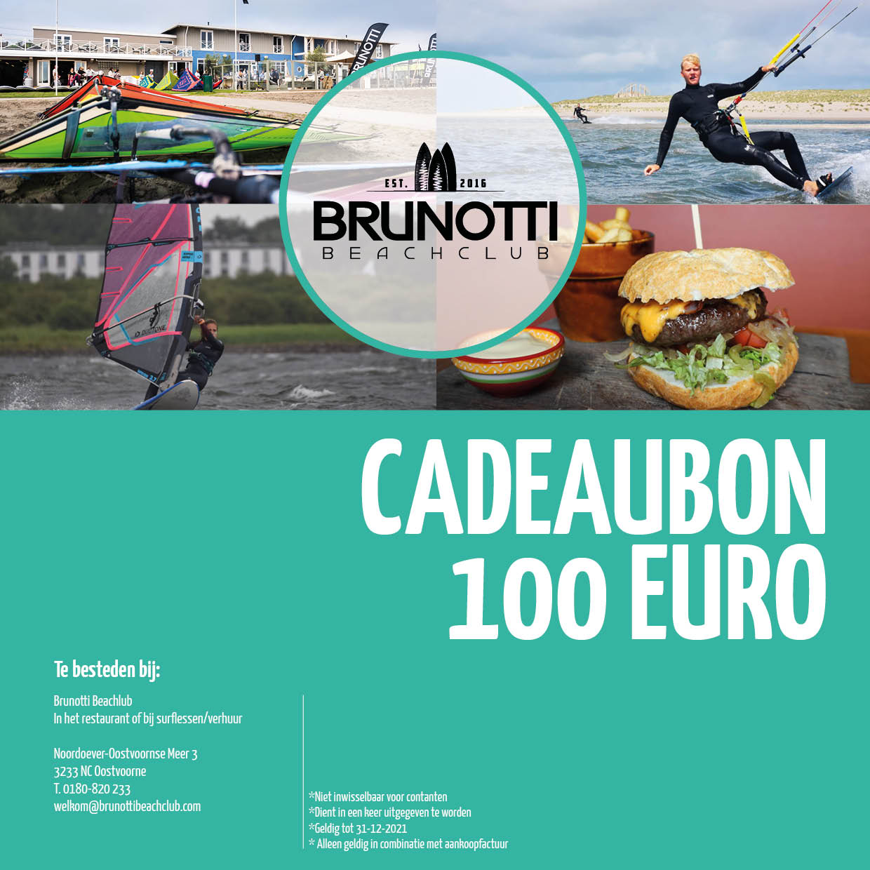 Brunotti Beachclub Cadeaubon